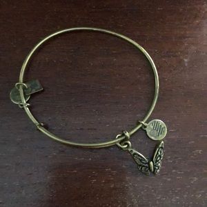 Alex and Ani butterfly bracelet